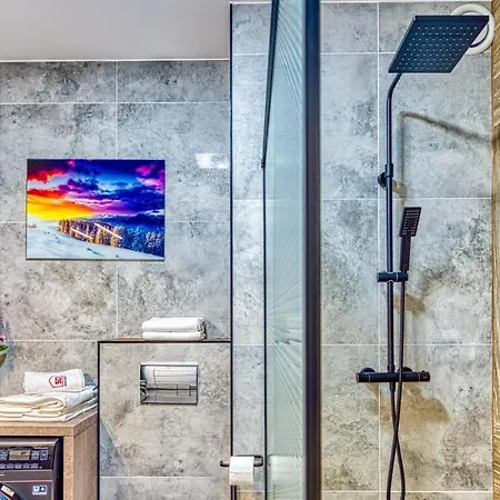 Apartment D19 Z Basenem, Sauna, Jacuzzi Park - 5d Schreiberhau